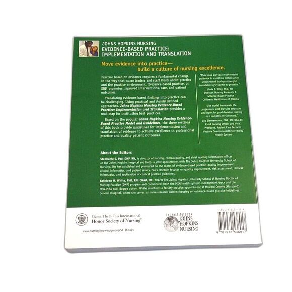 Johns Hopkins Nursing Evidence-Based - Paperback, by Stephanie Poe - Very Good - Picture 2 of 6